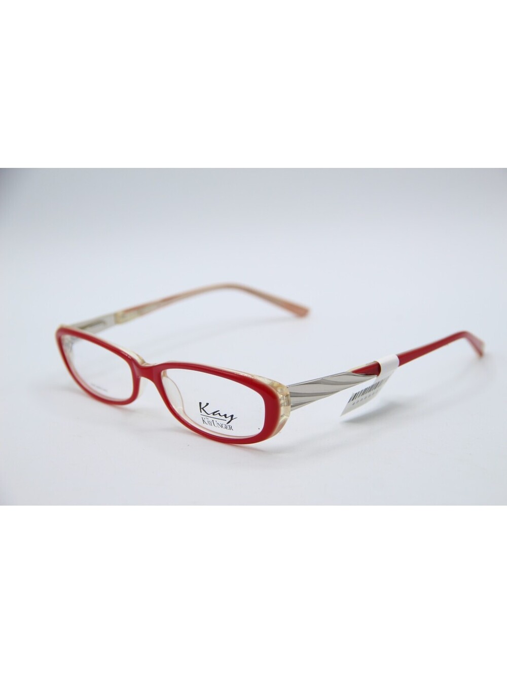 Kayunger K543 Red Beige Authentic Eyeglasses 52-16-135